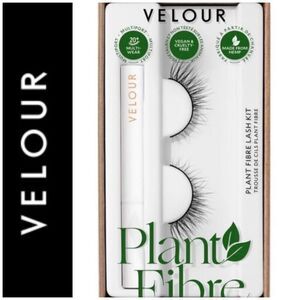 VELOUR - NWT - Plant Fibre Lash Kit/“Cloud Nine” Butterfly Effect Lashes + Glue